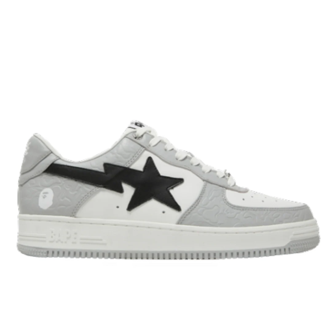 Bape Bapesta Low M2 "White Grey"