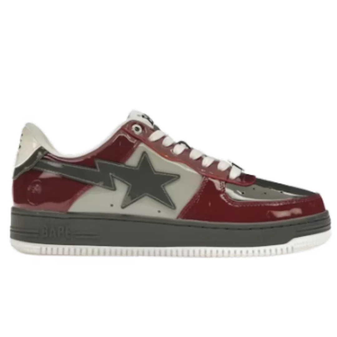 Bape Bapesta M2 Low Nostalgic Burgundy
