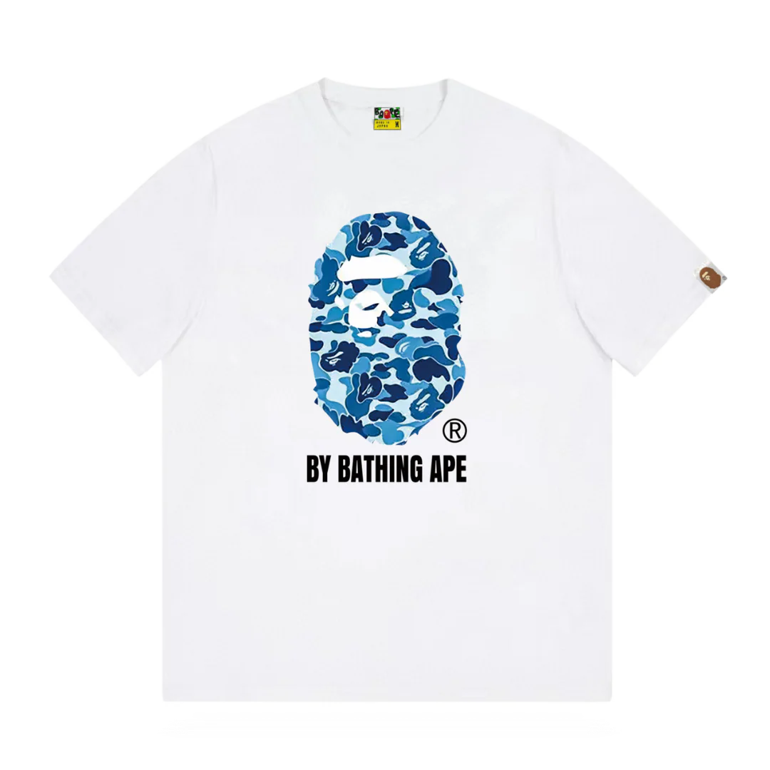 Bape Blue Ape T-Shirt White