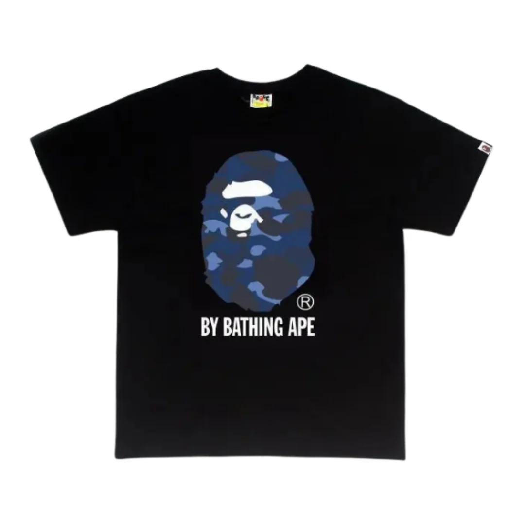 Bape Blue Camo T-Shirt Black