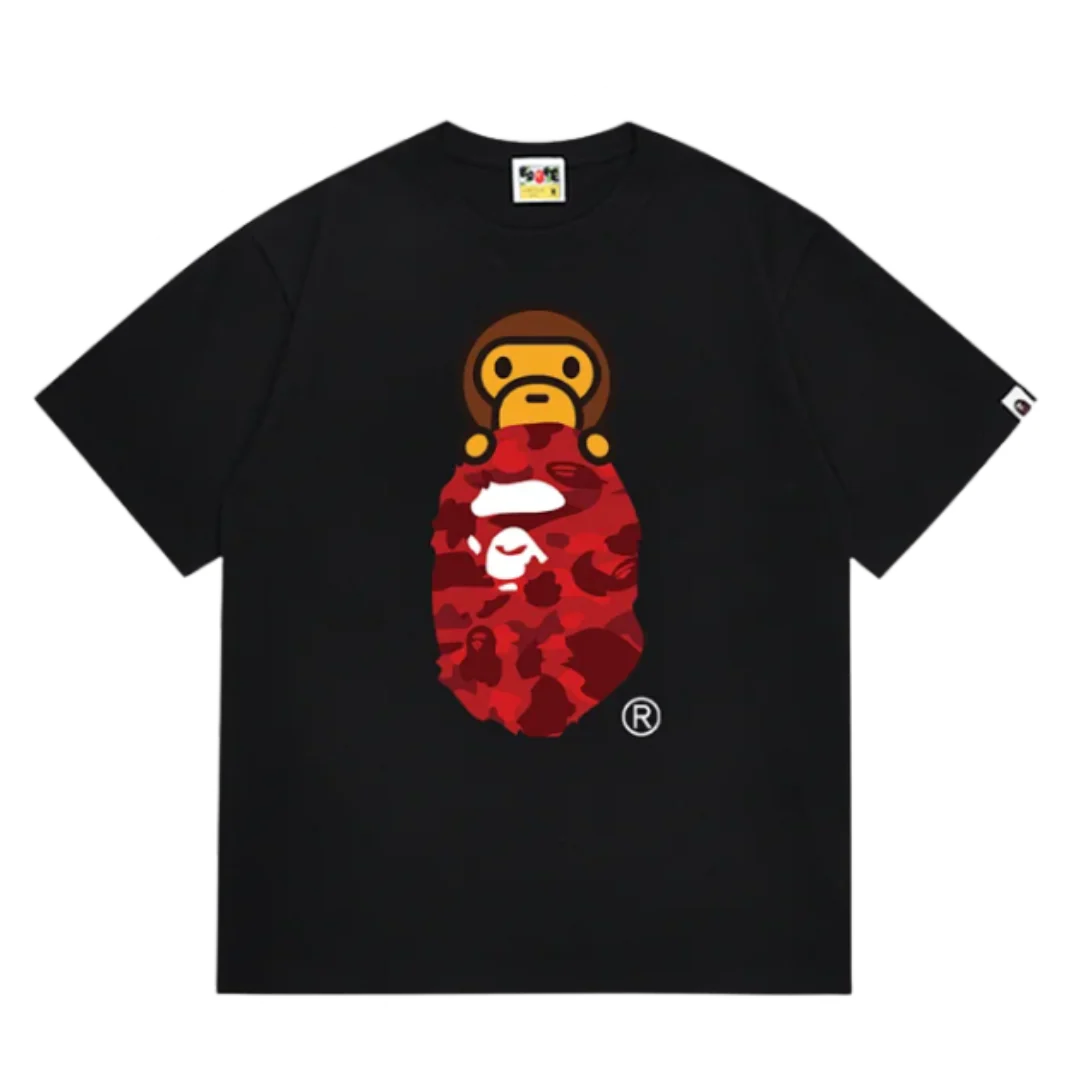 Bape Brown Ape T-Shirt Black