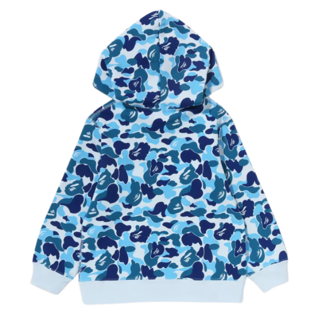 Bape Camouflage Zipper Blue