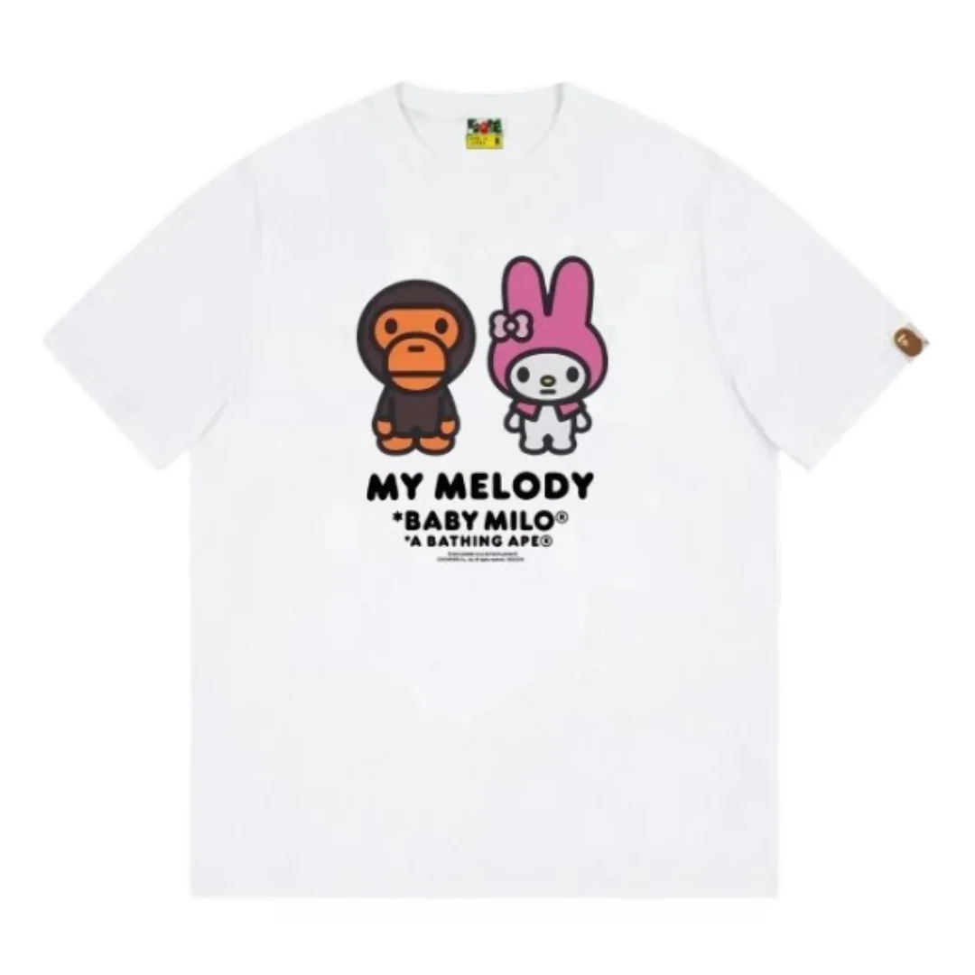 Bape My Melody "My Baby Milo" T-Shirt White