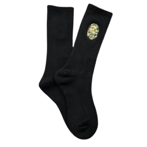 Bape Socks Black Camo