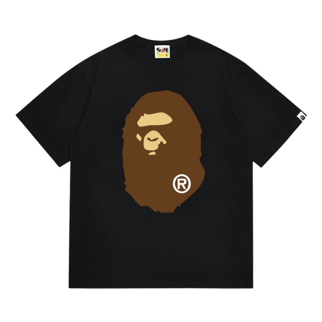 Bape T-Shirt Black & Brown