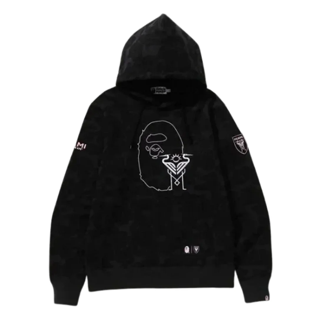 Bape x Inter Miami Cf Hoodie Black