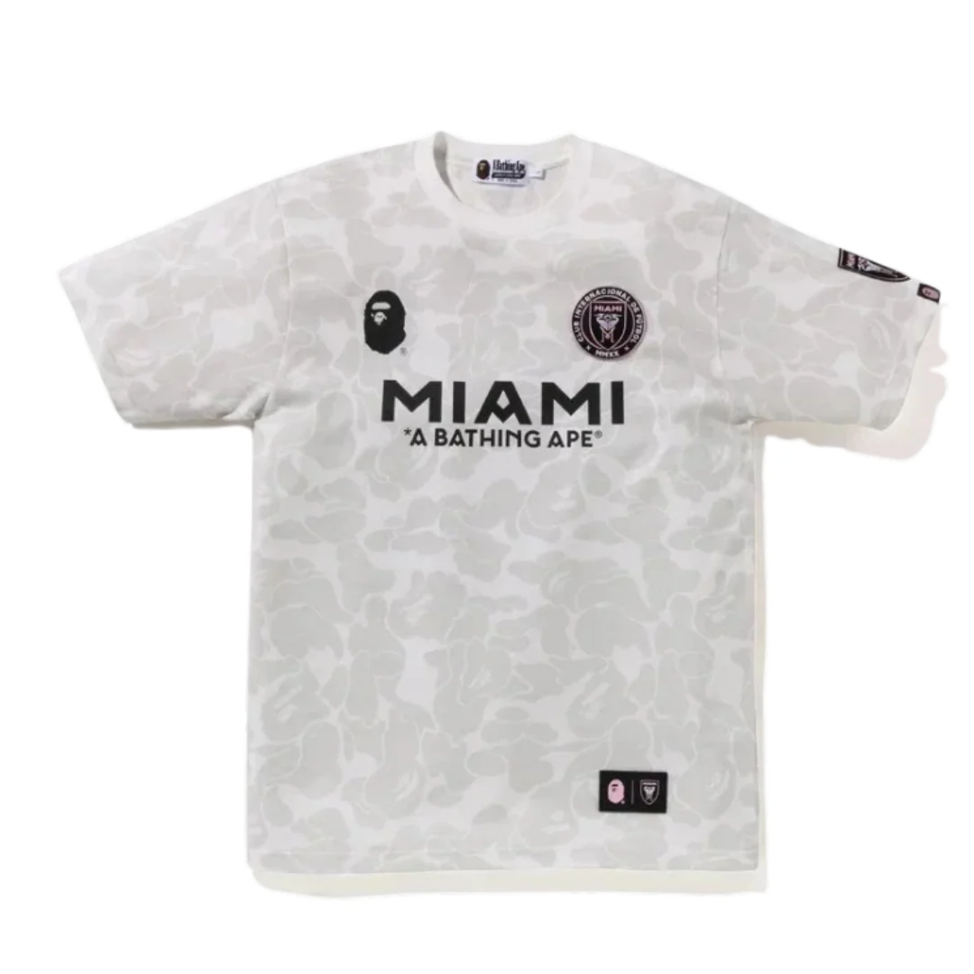 Bape x Inter Miami Jersey Grey
