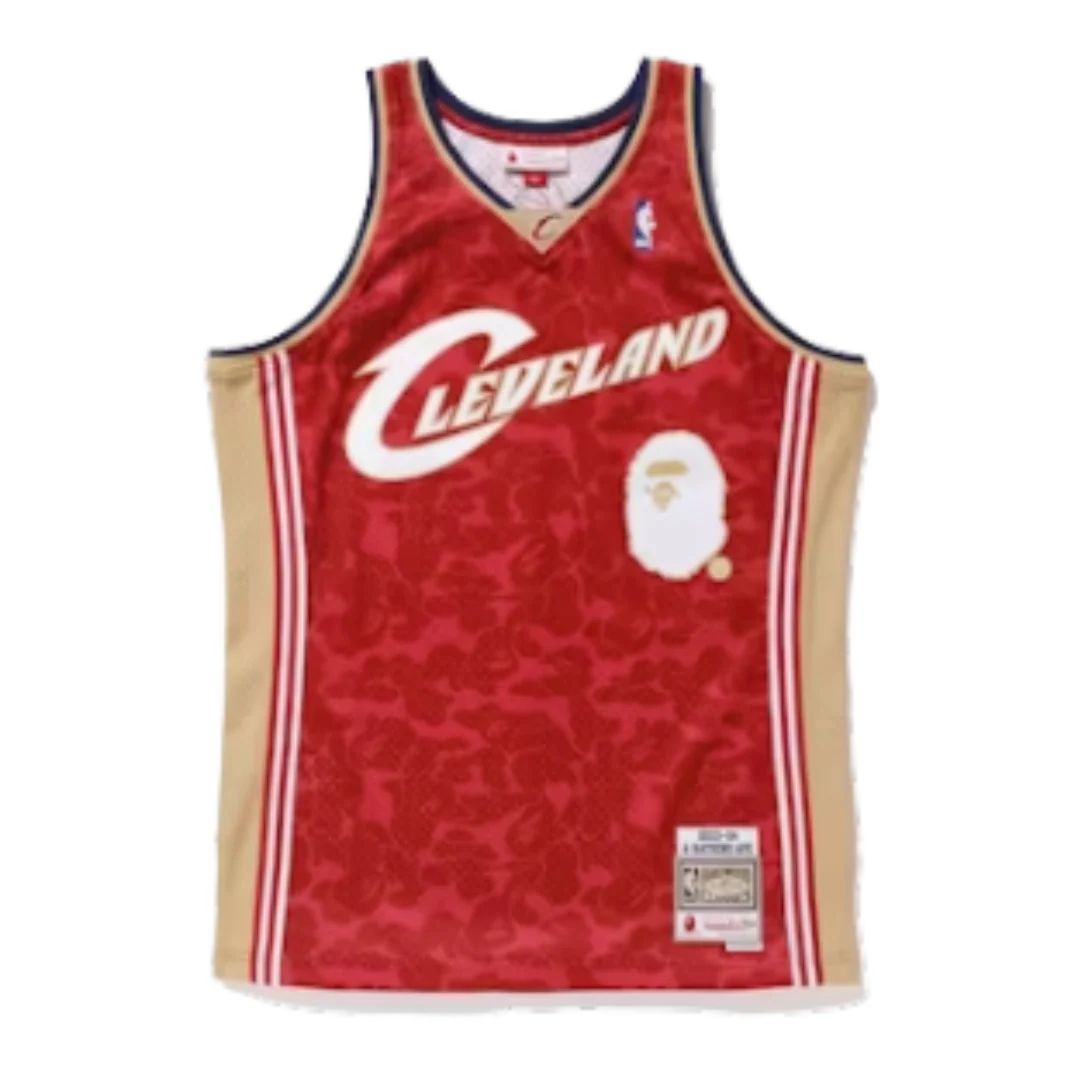 BAPE x Mitchell & Ness Cleveland Cavaliers ABC Basketball Swingman