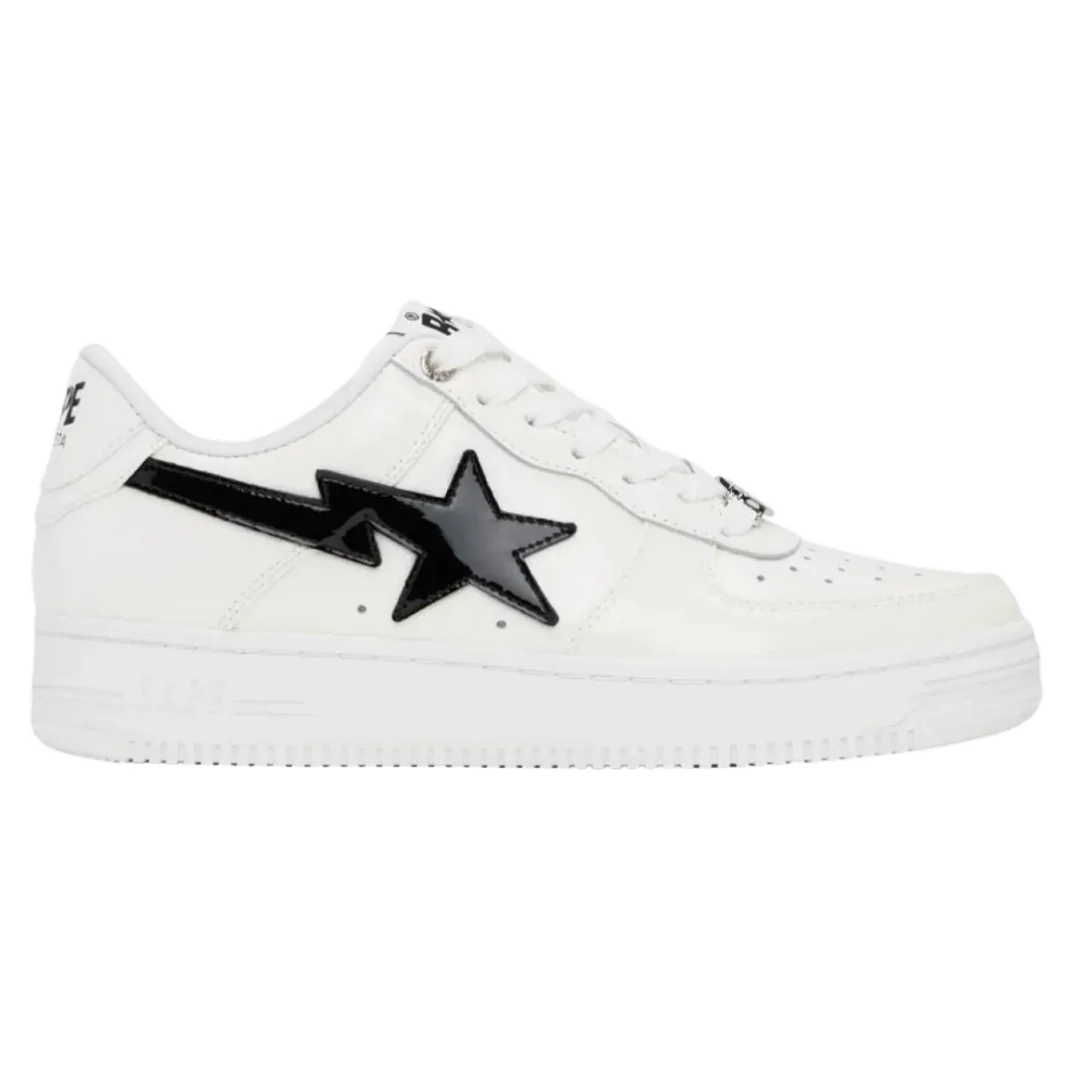 Bape Bapesta Low M2 Black Double Star