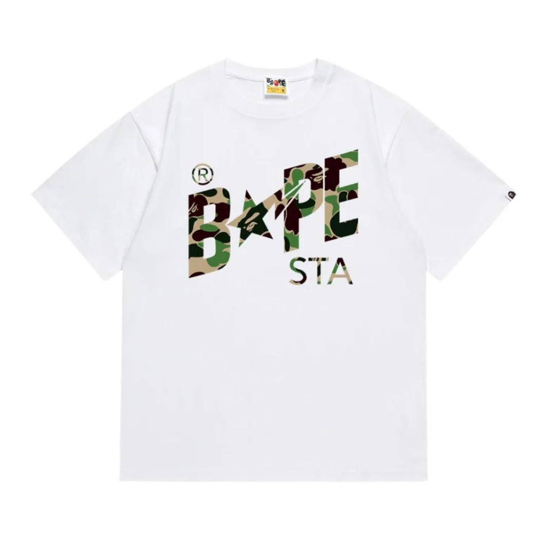Bapesta Camo T-Shirt White