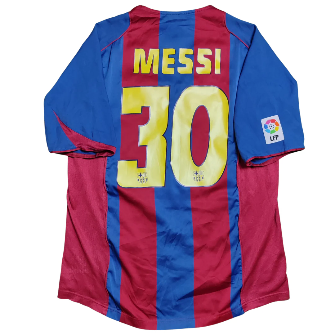 Barcelona 04/05 Home "Customized Messi" Jersey