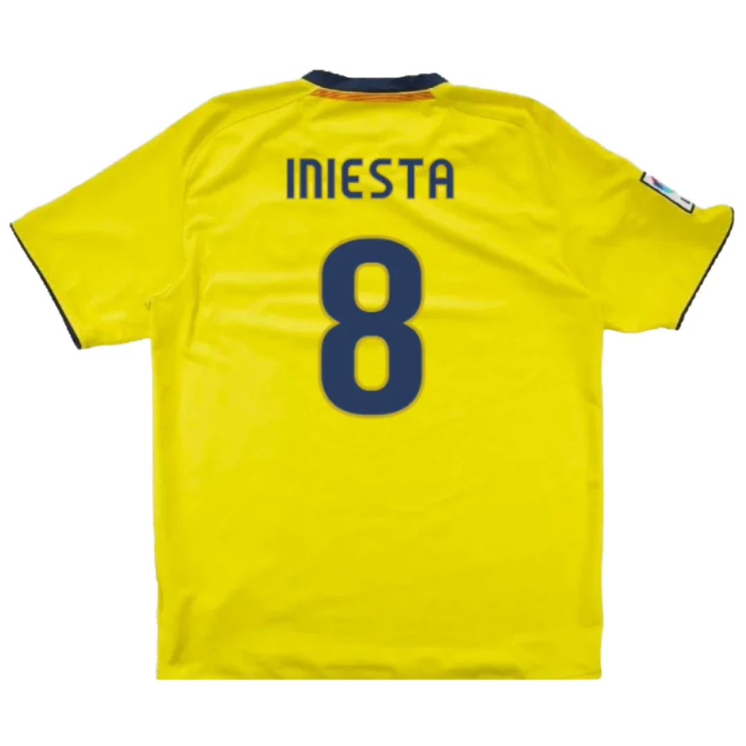 Barcelona 09/10 Away "Customized Iniesta" Jersey