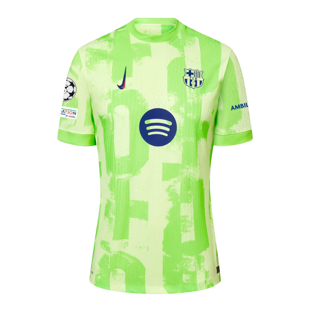 Barcelona 2024/25 2. Guest Jersey Green