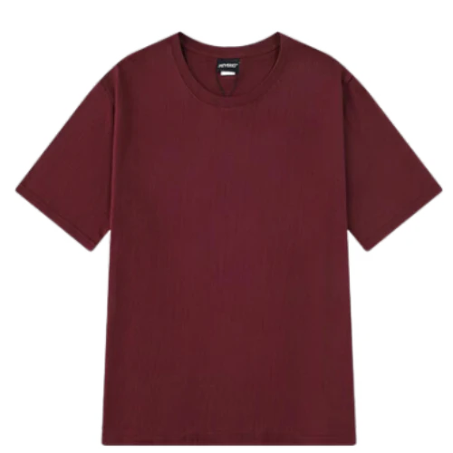 Basic T Shirt Burgundy
