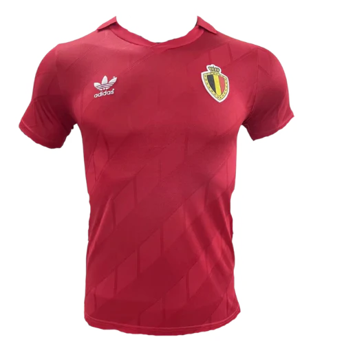Belgium Retro 1986 Home Jersey