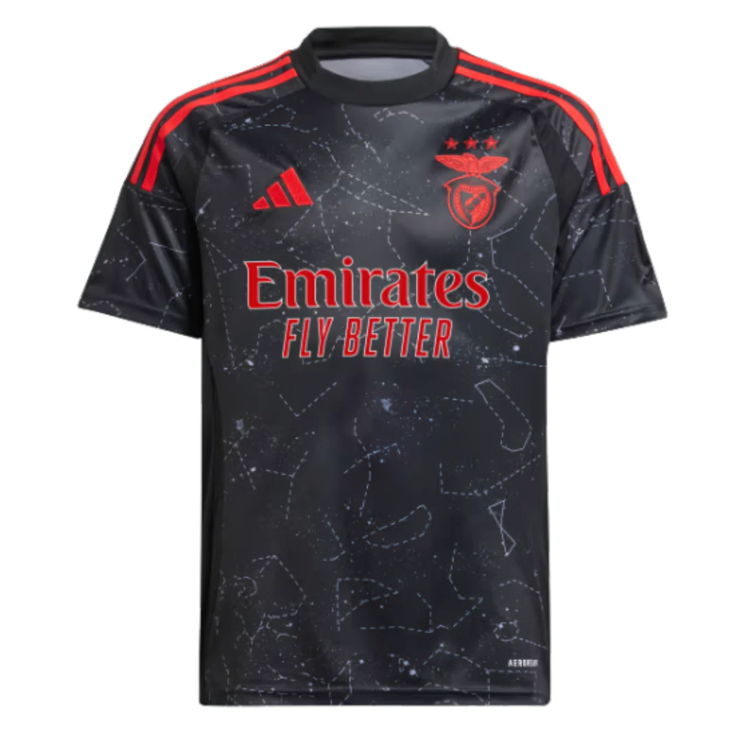 Benfica Lissabon 2024/25 Away Jersey Black