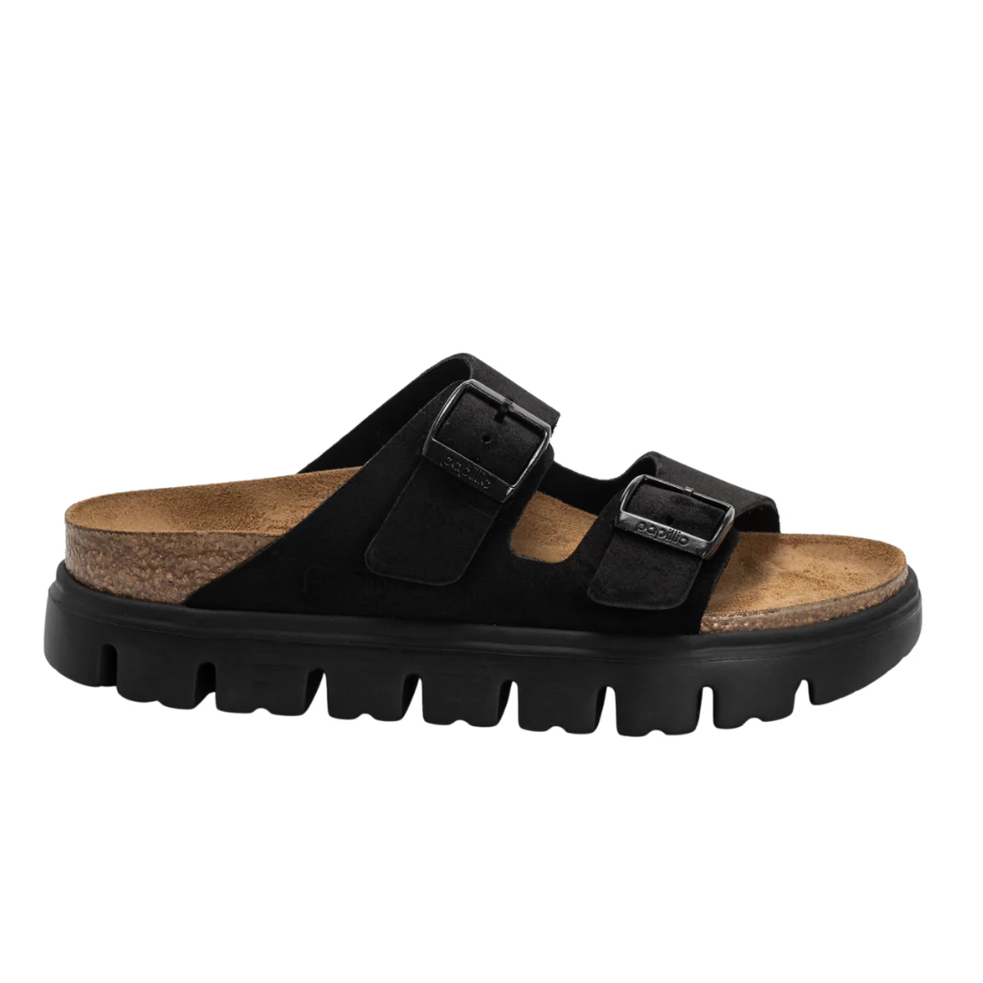 Birkenstock Arizona Chunky Suede Black