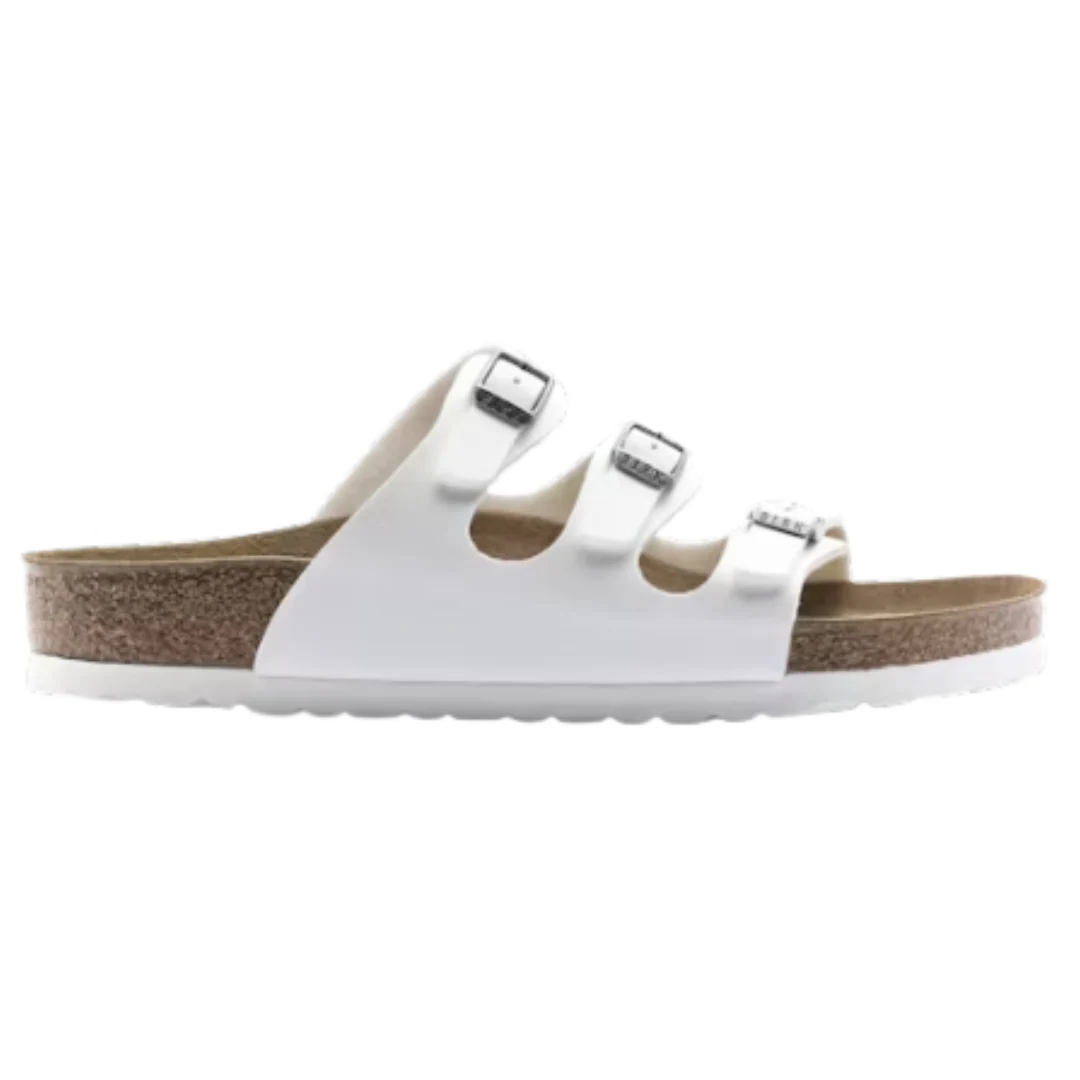 Birkenstock Florida Pantolette White