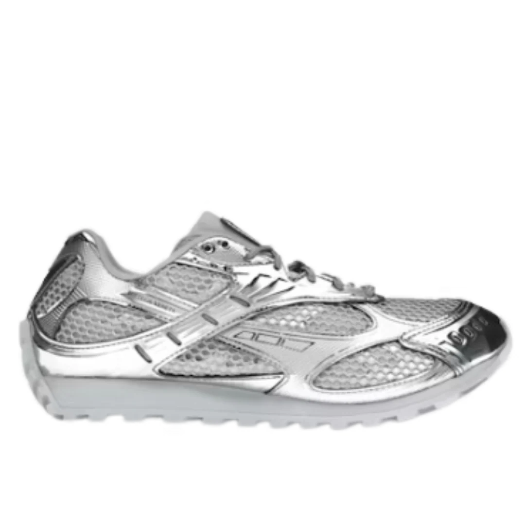Bottega Veneta Orbit Silver