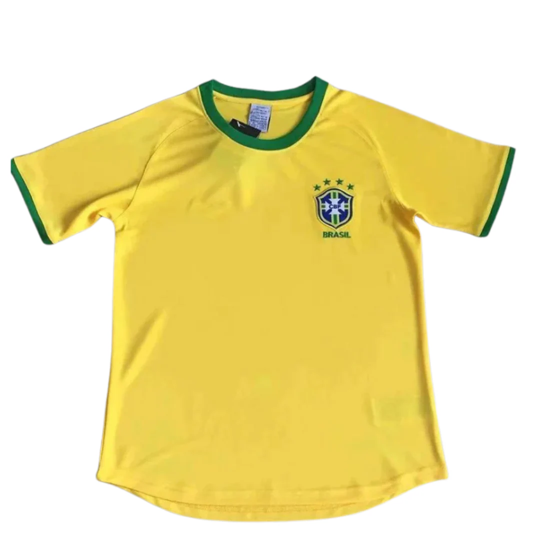 Brazil 2000 Home Jersey Yellow
