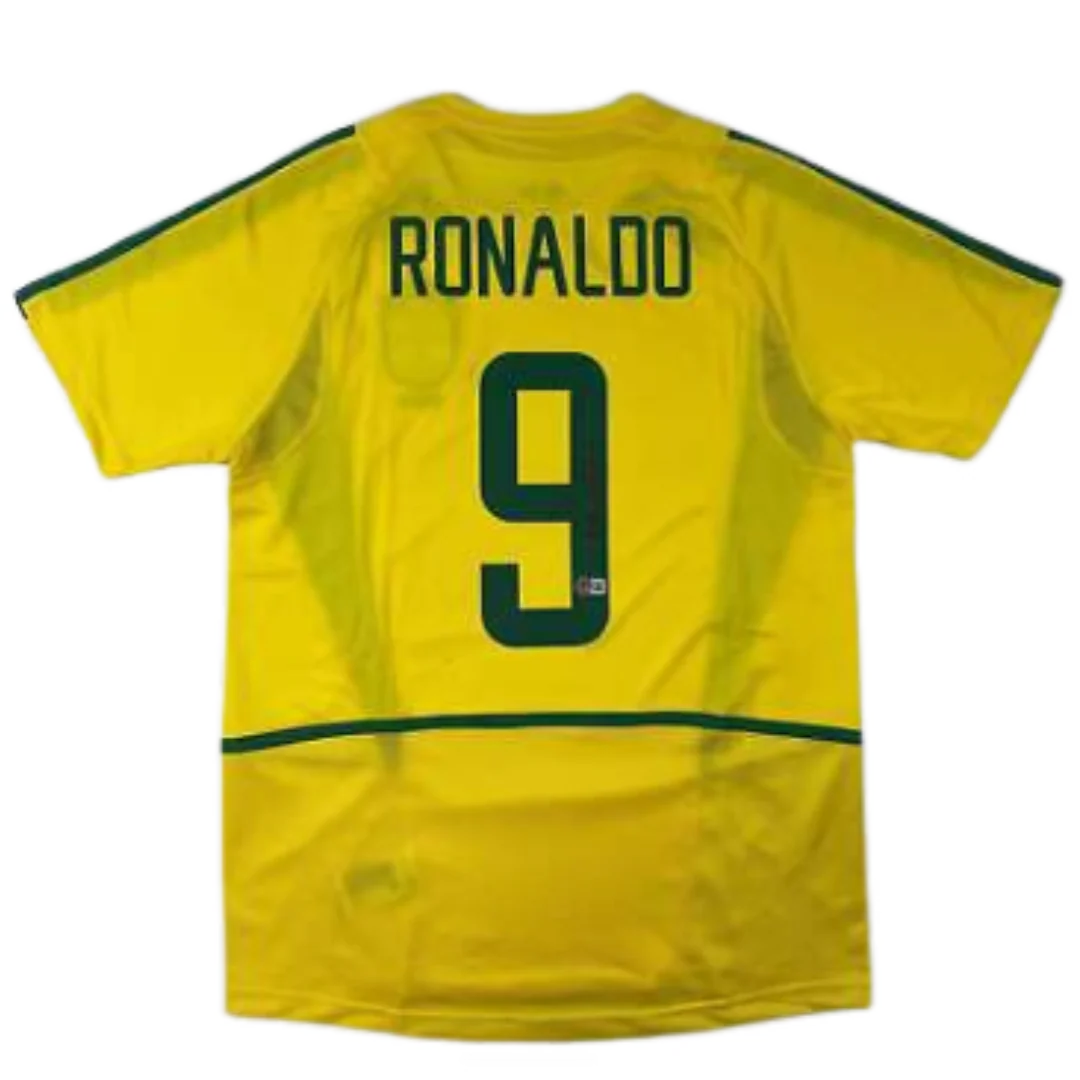 Brazil 2002/03 Home Jersey "Nr.9 Ronaldo"