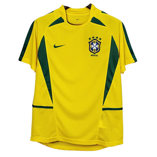 Brazil 2002 Retro Home Jersey