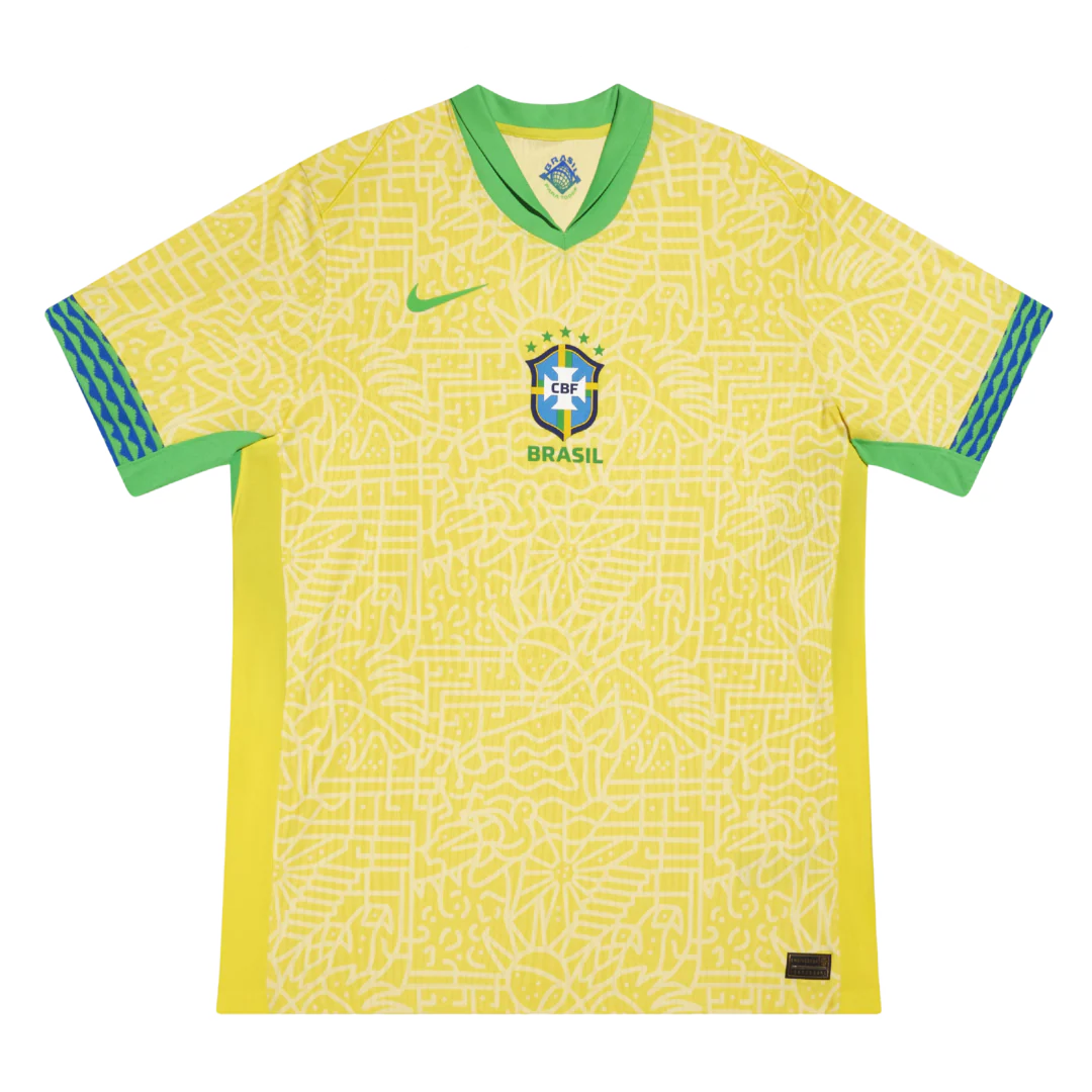 Brazil 2024 Home Jersey Yellow