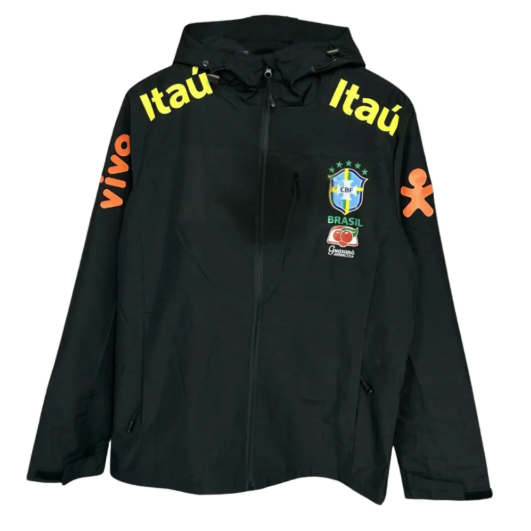 Brazil Football Trackjacket Black
