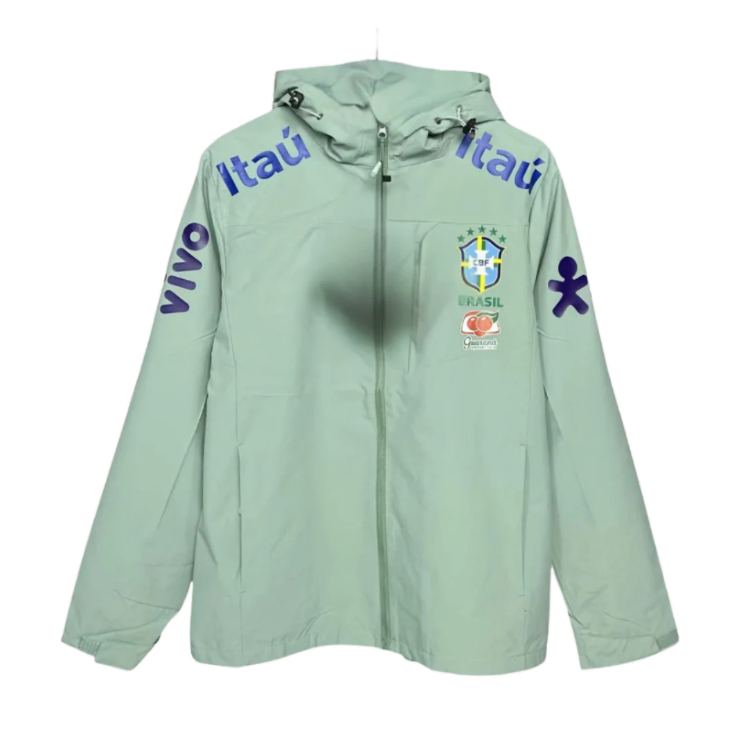 Brazil Football Trackjacket Mint Green