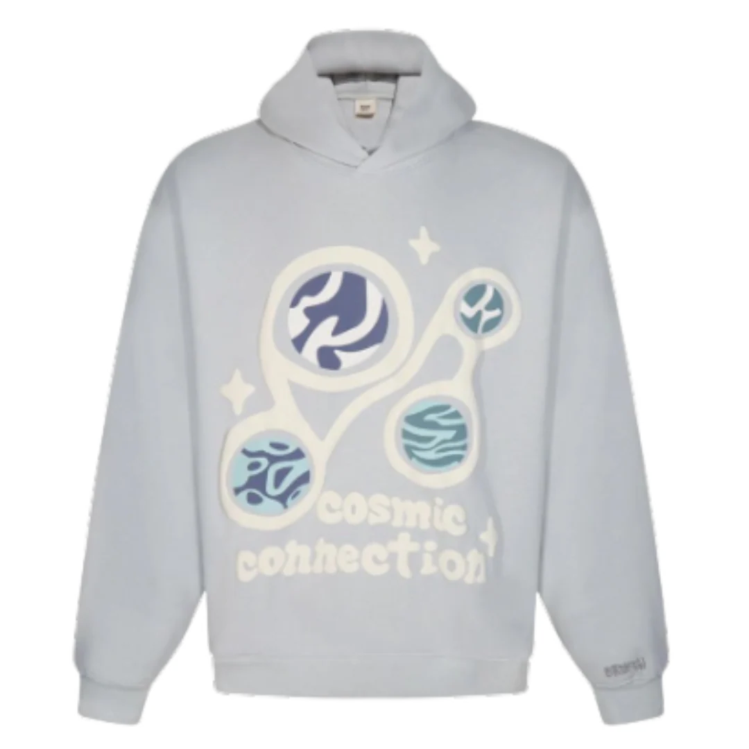 Broken Planet Cosmic Connection Hoodie Light Blue