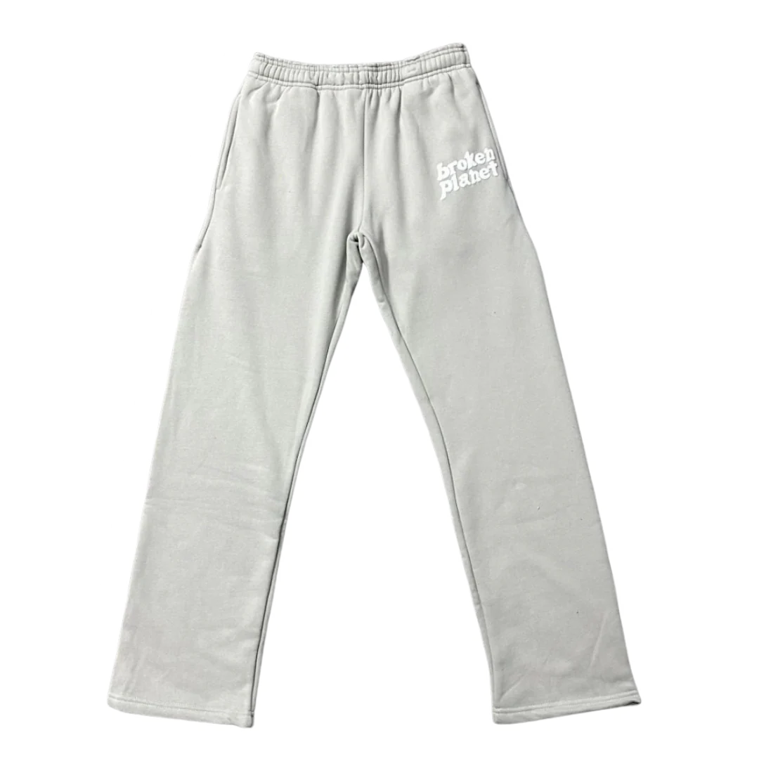 Broken Planet Open Leg Jogger Grey