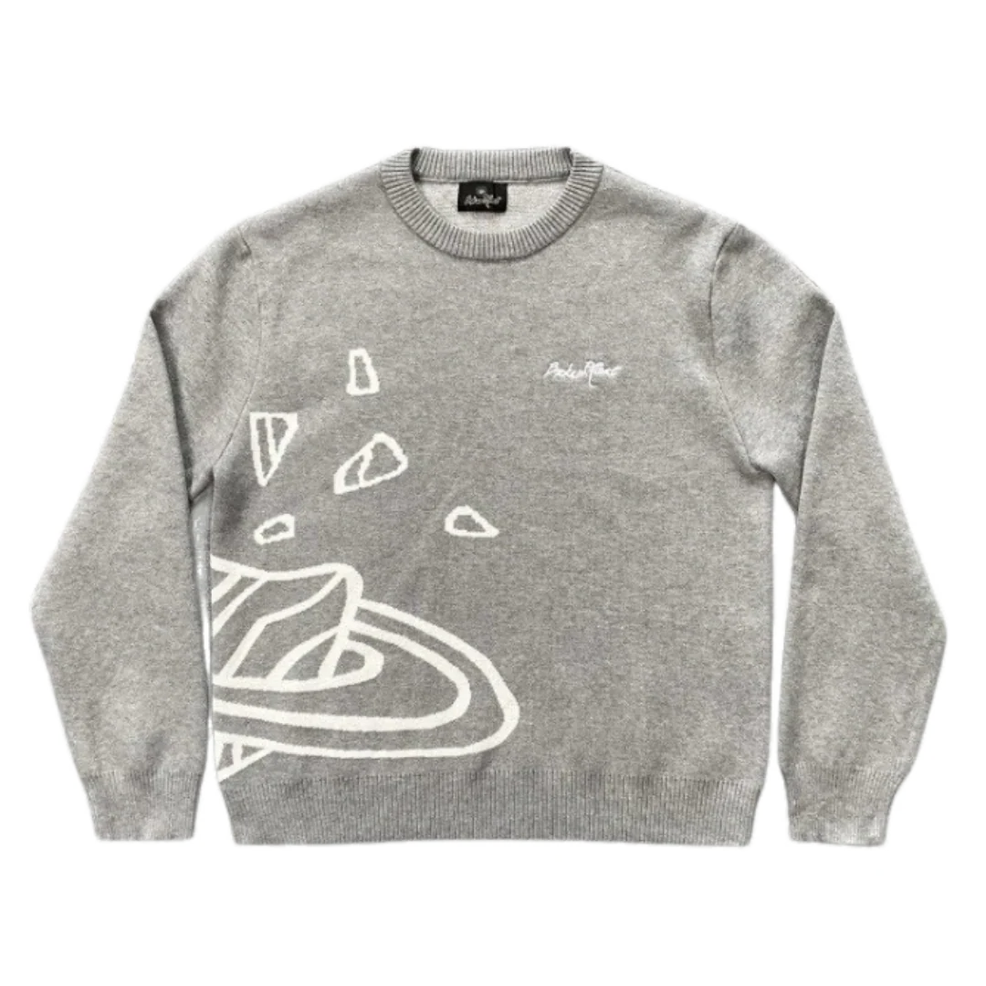 Broken Planet Sweater Grey