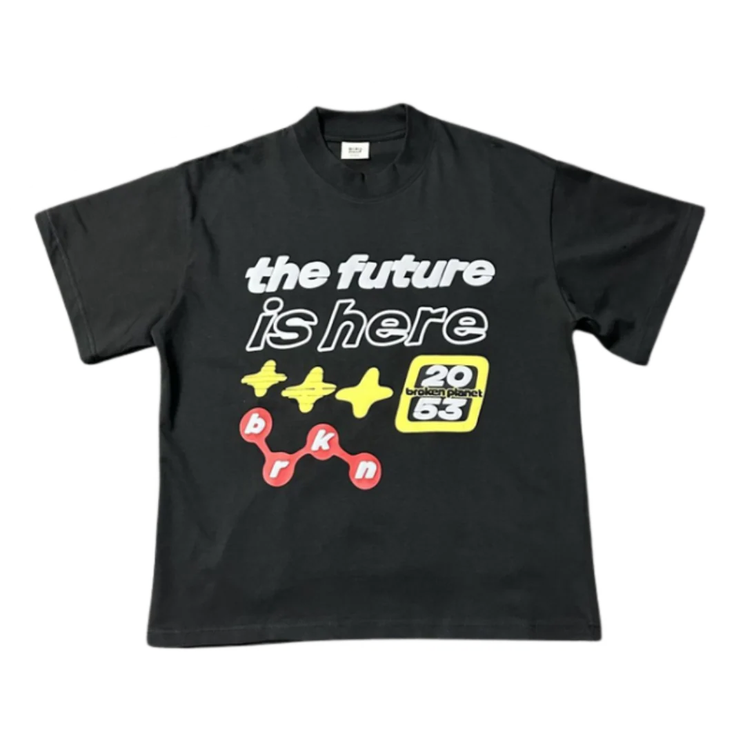Broken Planet The Future Is Here T-Shirt Black