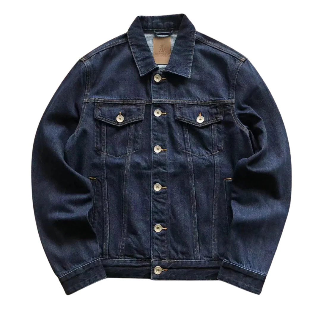 Brunello Cucinelli Denim Jeans Jacket Blue