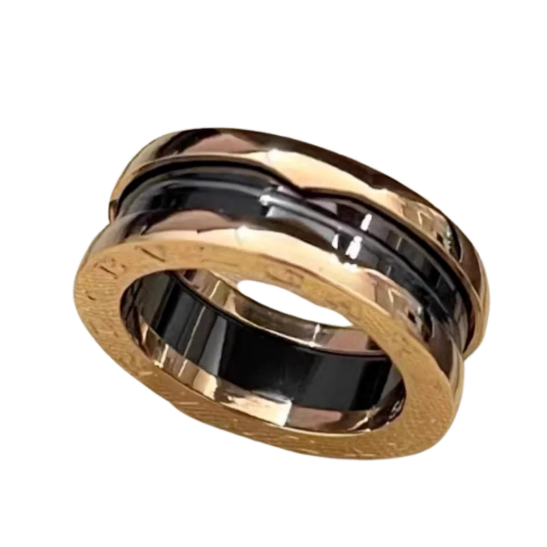 Bvlgari B.zero1 Ring Gold & Black