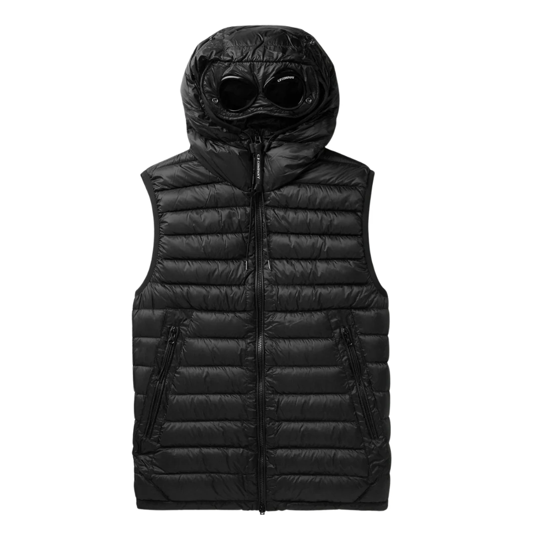 C.P. Company DD Shell Google Down Vest Black (CP)