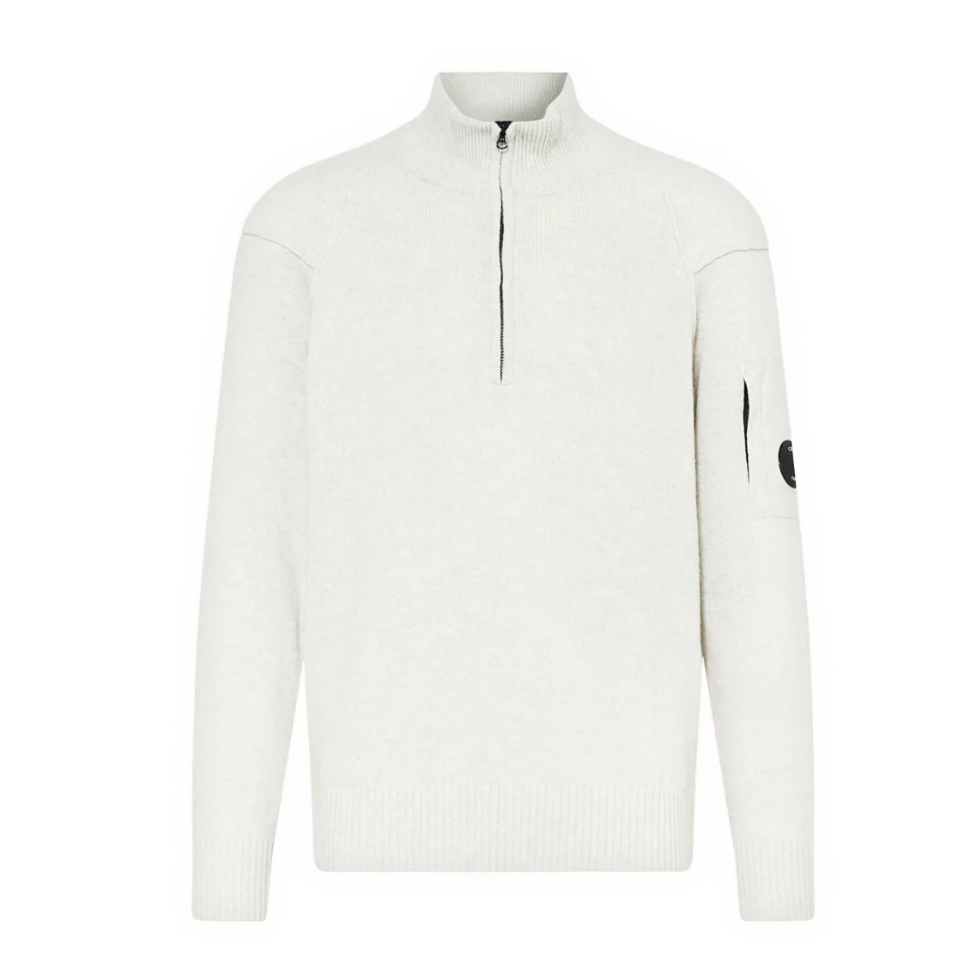 C.P. Company Halfzip White (CP)