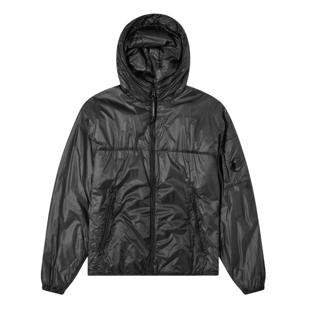 C.P. Company Nada Shell Hooded Padded Jacket Black