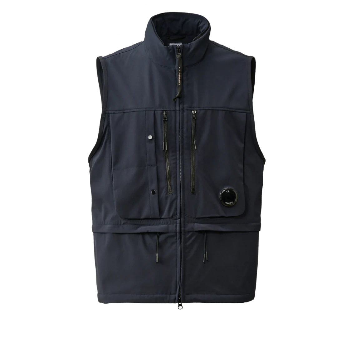 C.P. Company Shell R Utility Vest Blue (CP)