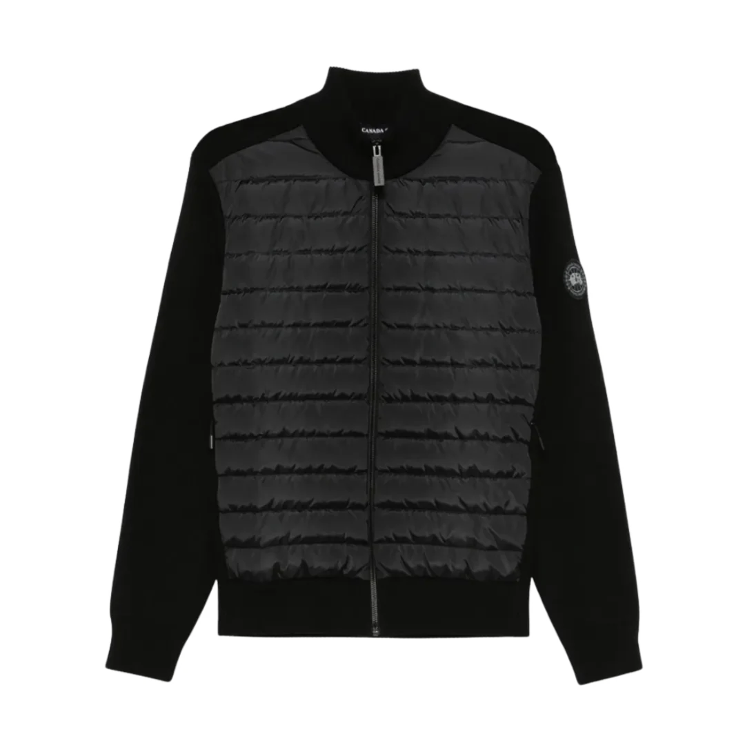 Canada Goose Cardigan Black Jacket Black Badge