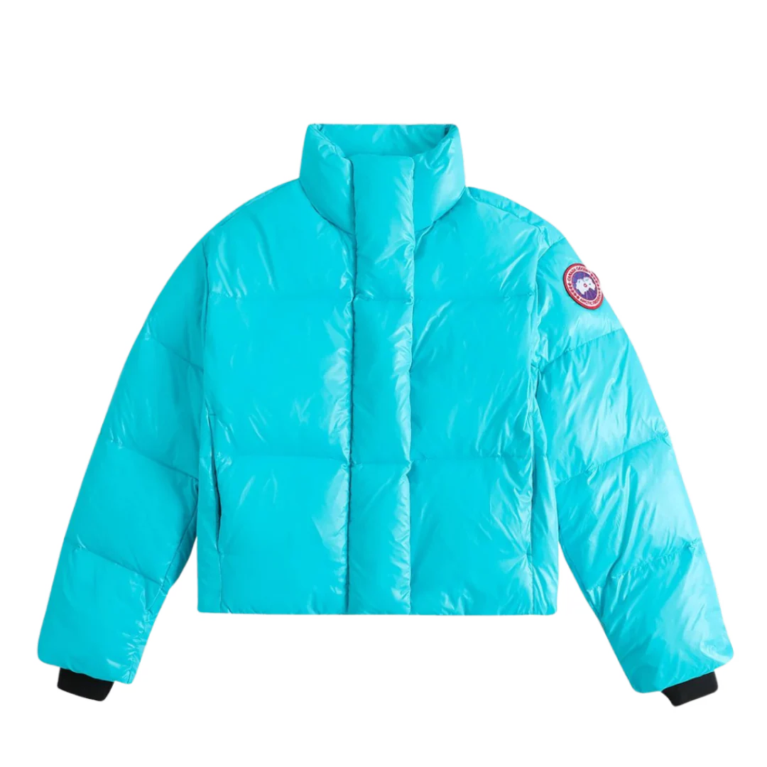 Canada Goose Cypress Cropped Puffer Jacket Light Blue