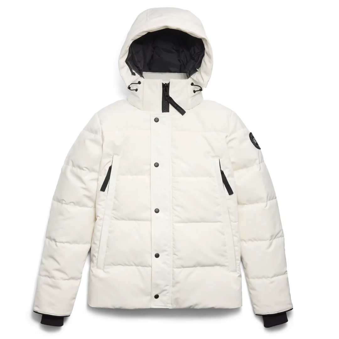 Canada Goose Wyndham Black Label Parka Heritage White