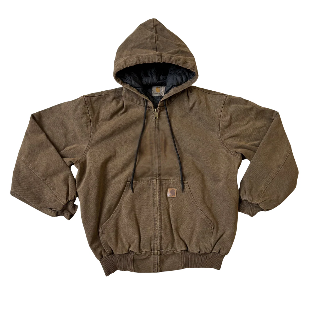 Carhartt Vintage Zipper Washed Brown