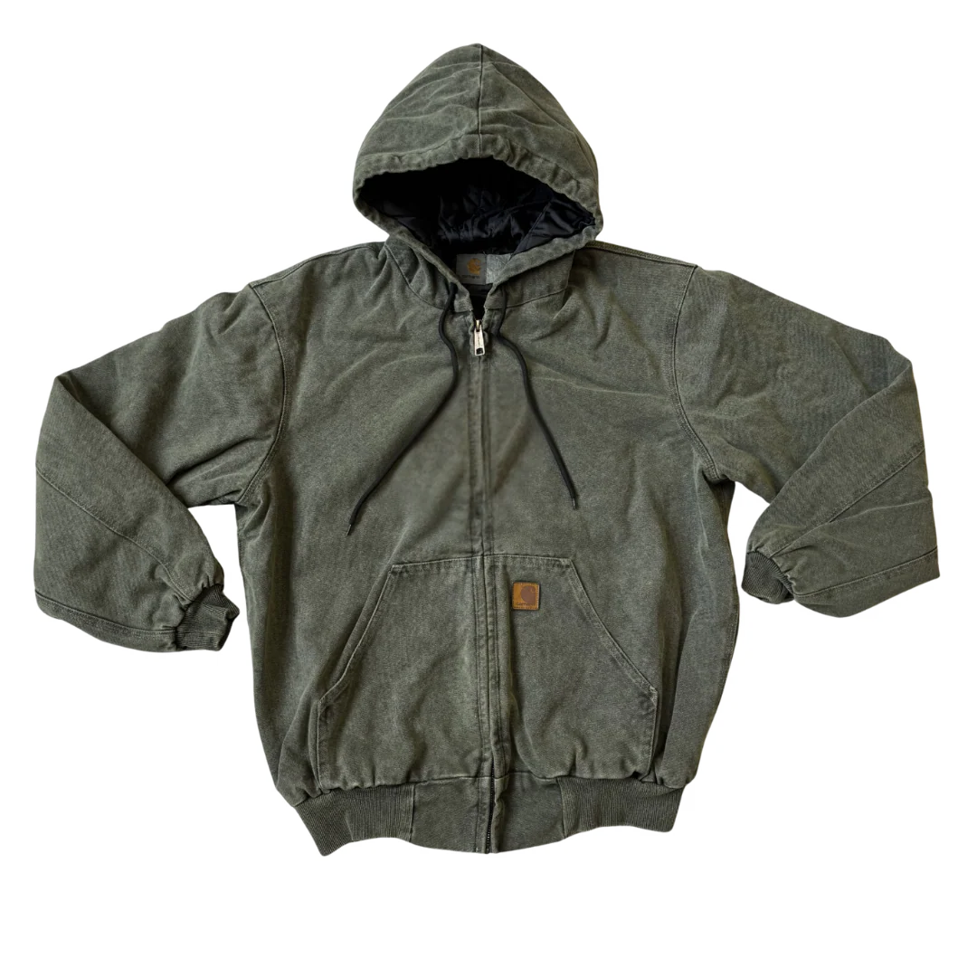 Carhartt Vintage Zipper Washed Green
