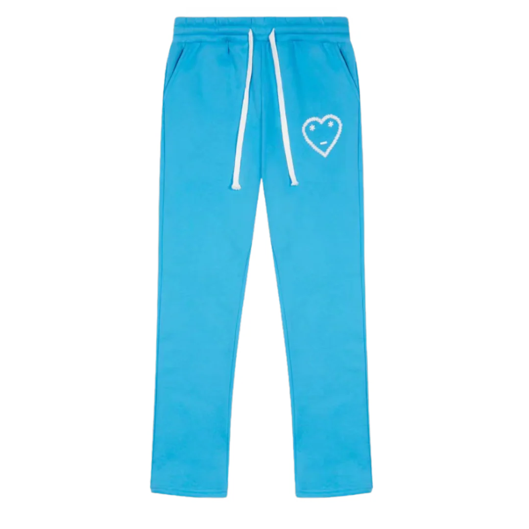 Carsicko Open Leg Jogger Light Blue