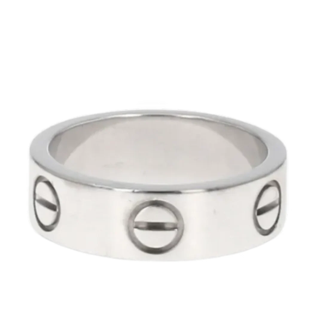Cartier 1990 Whitegold Ring