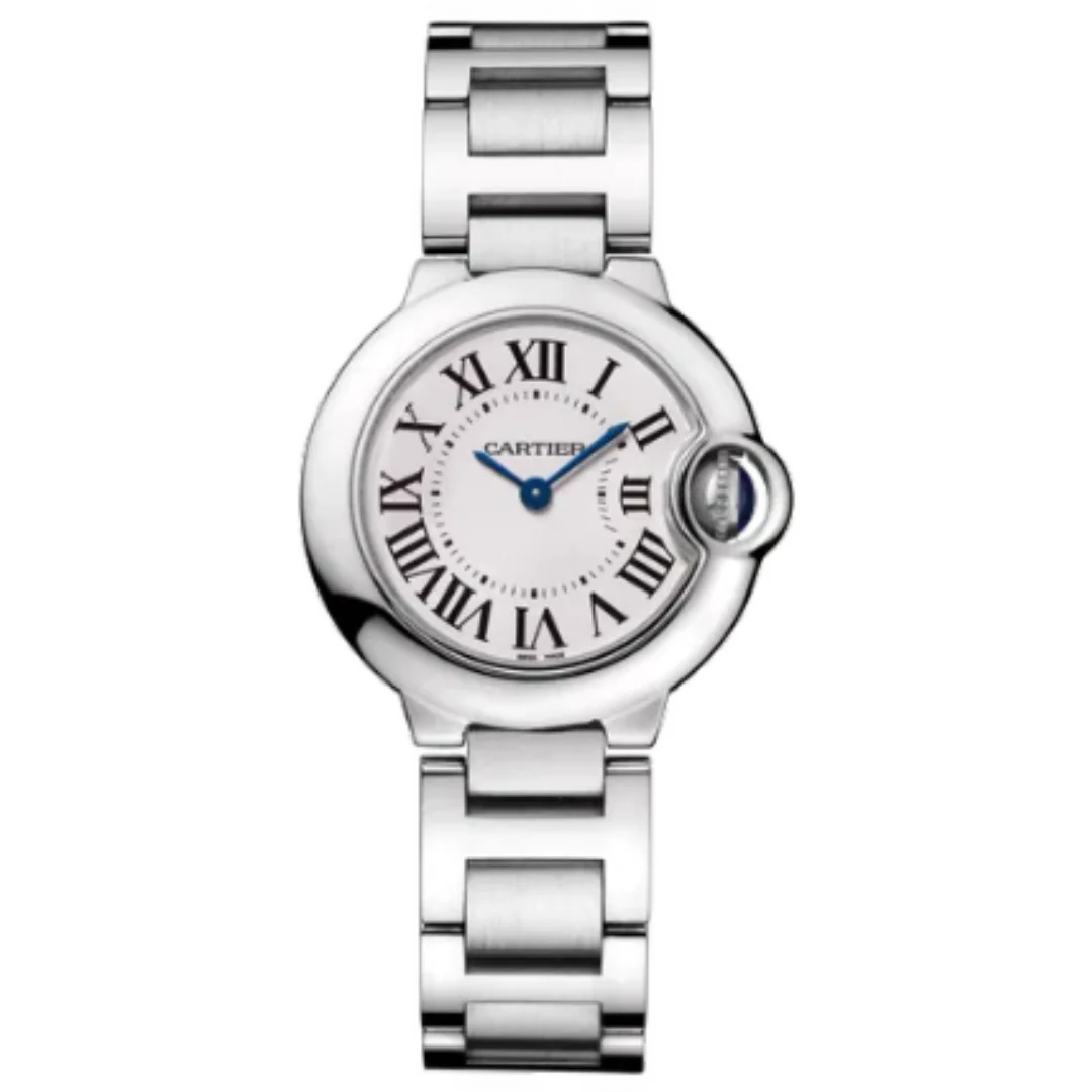 Cartier Ballon De Bleu Wristwatch Silver (High Quality)