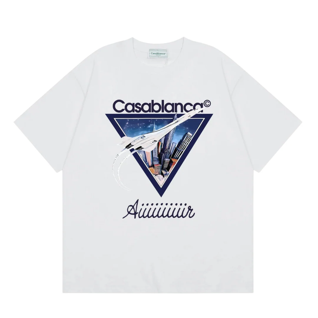 Casablanca Aiiiiiiir T-Shirt White