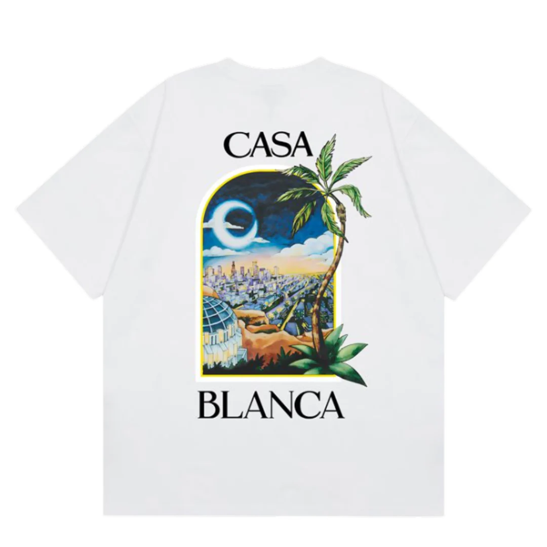 Casablanca "Dawn City" T-Shirt White