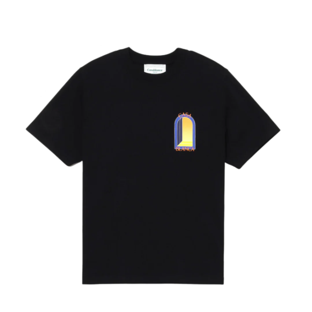 Casablanca Door T-Shirt Black